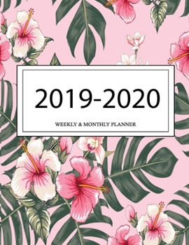 Paperback 2019 - 2020 Weekly and Monthly Planner: Calendar Schedule + Organizer - Inspirational Quotes (2019-2020 Academic Planners Book