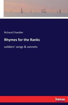 Paperback Rhymes for the Ranks: soldiers' songs & sonnets Book