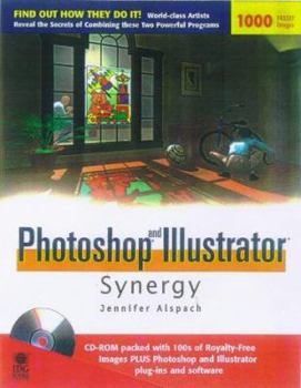 Paperback Photoshop & Ilustrator Synergy Studio Secrets [With *] Book