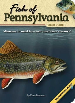 Paperback Fish of Pennsylvania Field Guide Book