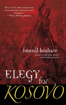 Paperback Elegy for Kosovo Book