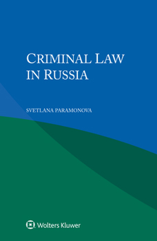 Paperback Criminal Law in Russia Book