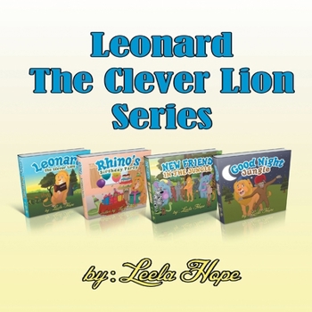 Paperback Leonard The Clever Lion series: Books 1-4 Book