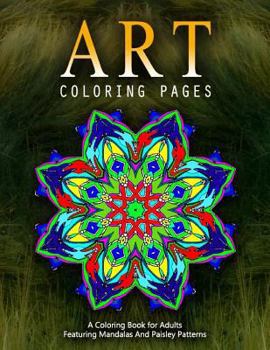 Paperback ART COLORING PAGES - Vol.1: adult coloring pages Book