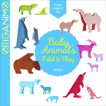 Paperback Baby Animals: Fold & Play Book