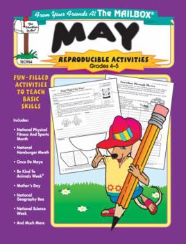 Paperback May: Reproducible Activities (From Your Friends At The Mailbox, Grades 4-5) Book