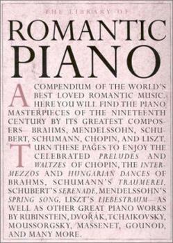 Paperback Library of Romantic Piano Book