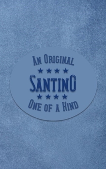 Paperback Santino: Personalized Writing Journal for Men Book