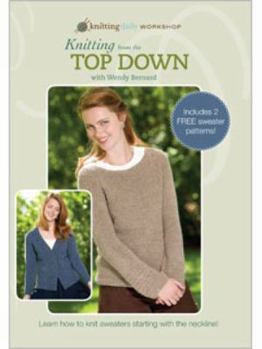 DVD Knitting from the Top Down: Knitting Daily Workshop Book