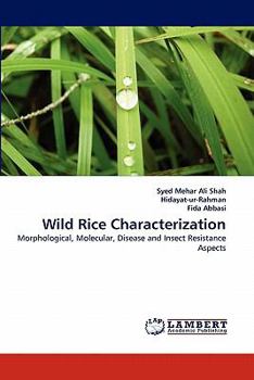 Paperback Wild Rice Characterization Book