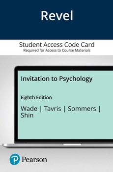 Misc. Revel for Invitation to Psychology -- Access Card Book