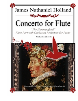 Paperback Concerto for Flute: The Hummingbird, Flute Part with Orchestra Reduction for Piano Book