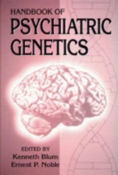 Hardcover Handbook of Psychiatric Genetics Book