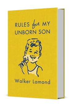 Hardcover Rules for My Unborn Son Book