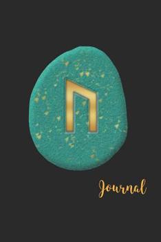 Paperback Journal: Uruz Rune 200 Page Blank Journal for Runes Notekeeping Book