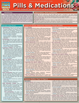 Misc. Pills & Medication: Quickstudy Laminated Reference Guide Book