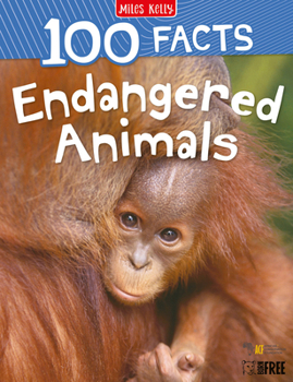 Paperback 100 Facts Endangered Animals Book