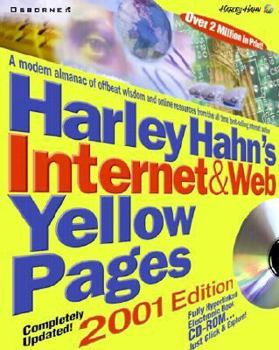 Paperback Harley Hahn's Internet & Web Yellow Pages [With CDROM] Book