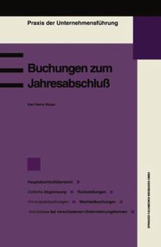 Paperback Buchungen Zum Jahresabschluß [German] Book
