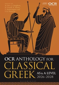 Paperback OCR Anthology for Classical Greek AS and A Level: 2026-2028 Book