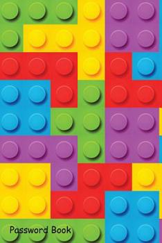 Paperback Password Book: Include Alphabetical Index With Toy Blocks Background Book