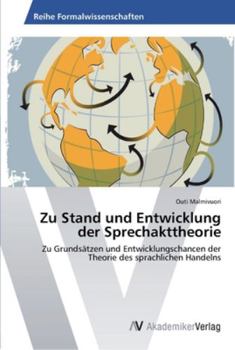 Paperback Zu Stand und Entwicklung der Sprechakttheorie [German] Book