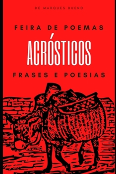 Paperback Feira de Poemas Acrósticos Frases e Poesias [Portuguese] Book