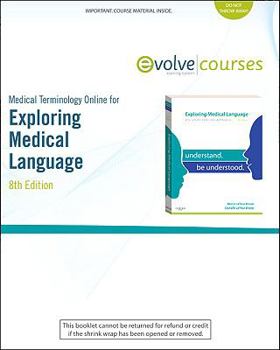 Paperback Medical Terminology Online for Exploring Medical Language (Access Code) Book