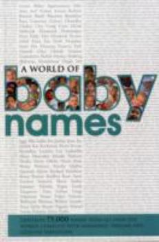 Paperback A World of Baby Names Book