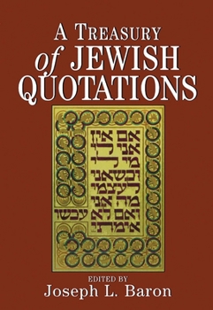 Paperback A Treasury of Jewish Quotations Book
