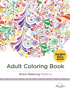 Paperback Adult Coloring Book Stress Relieving Patterns Book