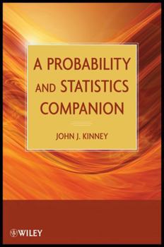 Paperback A Probability and Statistics Companion Book