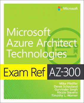 Paperback Exam Ref Az-300 Microsoft Azure Architect Technologies Book