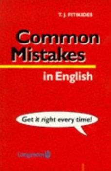Paperback Common Mistakes in English Book