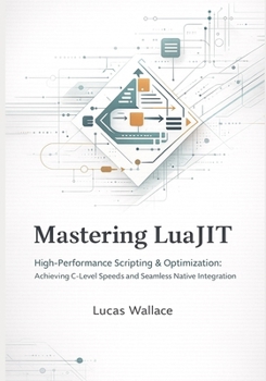 Paperback Mastering LuaJIT: High-Performance Scripting & Optimization Achieving C-Level Speeds and Seamless Native Integration Book