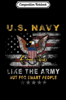 Composition Notebook: Funny Navy United States Navy Gift Journal/Notebook Blank Lined Ruled 6x9 100 Pages
