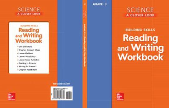 Paperback Science, a Closer Look, Grade 3, Reading and Writing in Science Workbook Book