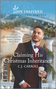 Mass Market Paperback Claiming His Christmas Inheritance: An Uplifting Inspirational Romance Book