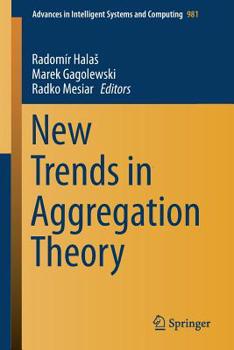 Paperback New Trends in Aggregation Theory Book