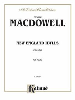 Paperback New England Idylls, Op. 62 Book