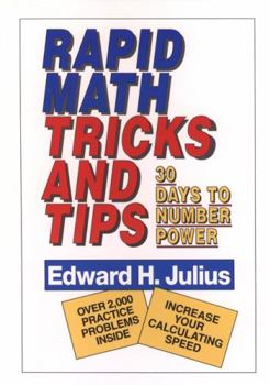 Paperback Rapid Math Tricks & Tips: 30 Days to Number Power Book