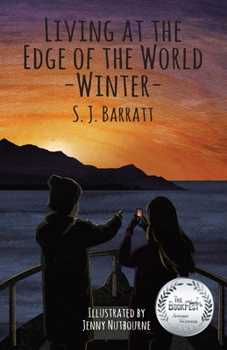 Paperback Living at the edge of the World - Winter Book