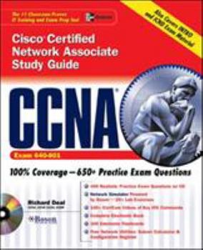 Paperback CCNA Cisco Certified Network Associate Study Guide (Exam 640-801) [With CDROM] Book