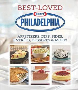 Hardcover Best-Loved Kraft Philadelphia Recipes Book