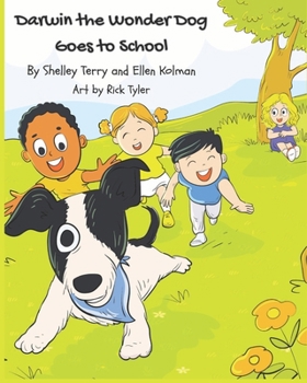 Paperback Darwin the Wonder Dog Goes to School Book