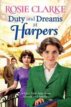 Paperback Duty and Dreams at Harpers [Large Print] Book