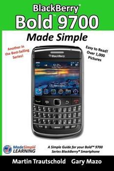 Paperback Blackberry Bold 9700 Made Simple Book