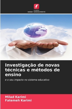 Paperback Investigação de novas técnicas e métodos de ensino [Portuguese] Book