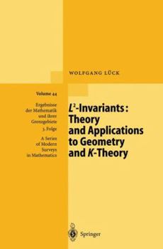 Paperback L2-Invariants: Theory and Applications to Geometry and K-Theory Book