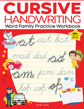Paperback Cursive Handwriting: Word Family: Practice Workbook for Children Book
